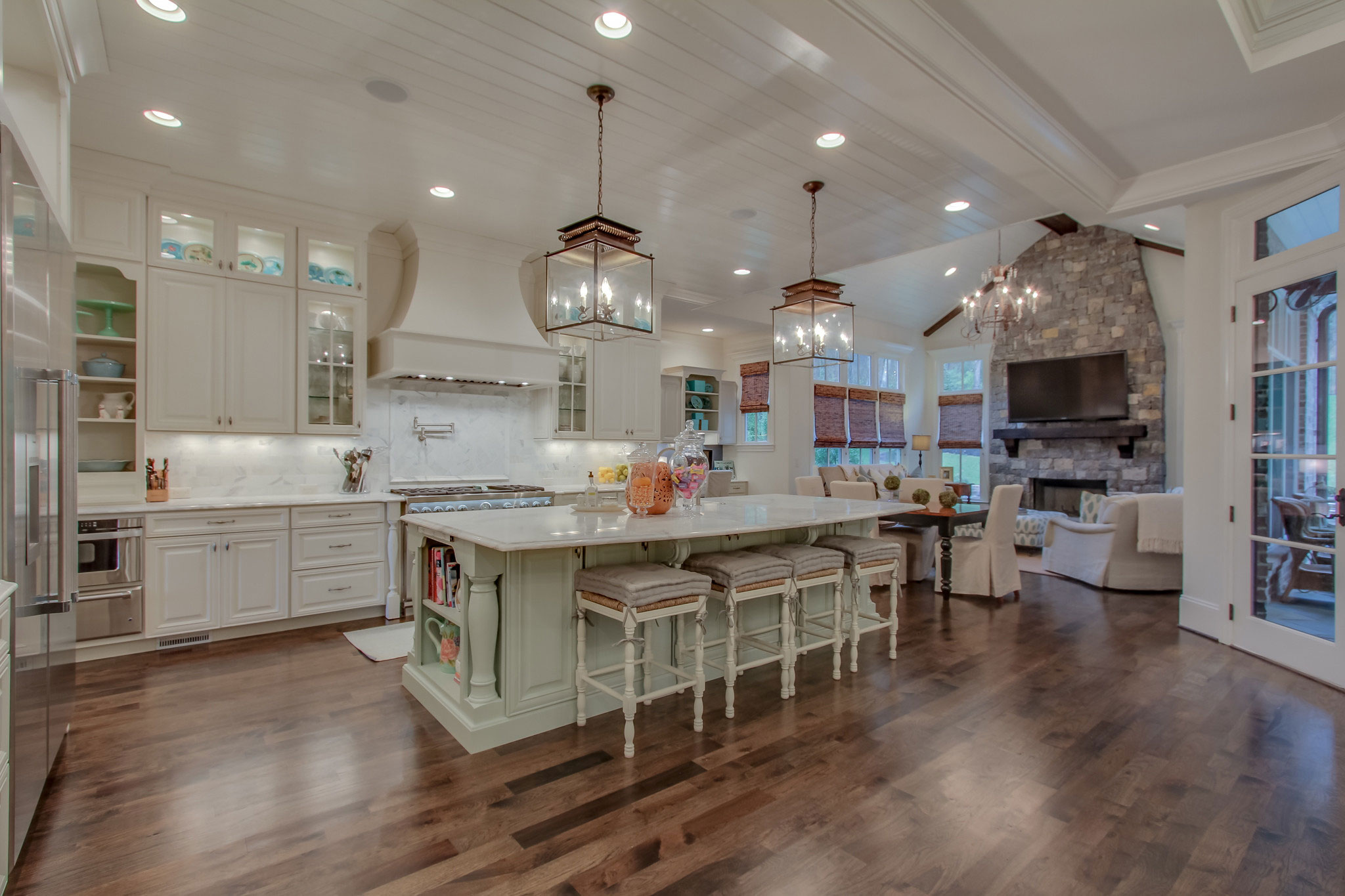 Avalon home kitchen, new homes and new construction in Franklin, TN and Brentwood, TN, custom homes with custom home design.