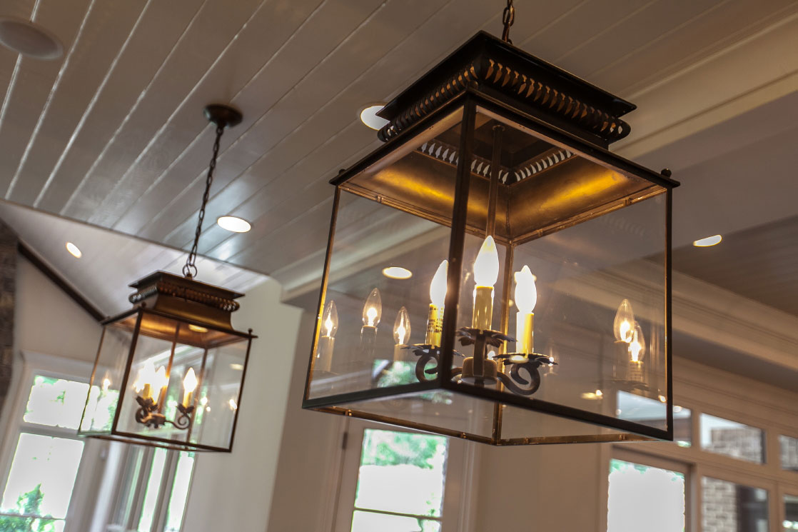 Avalon custom home design lighting, new homes home builder in Franklin, TN, Brentwood, Arrington and Thompson Station.