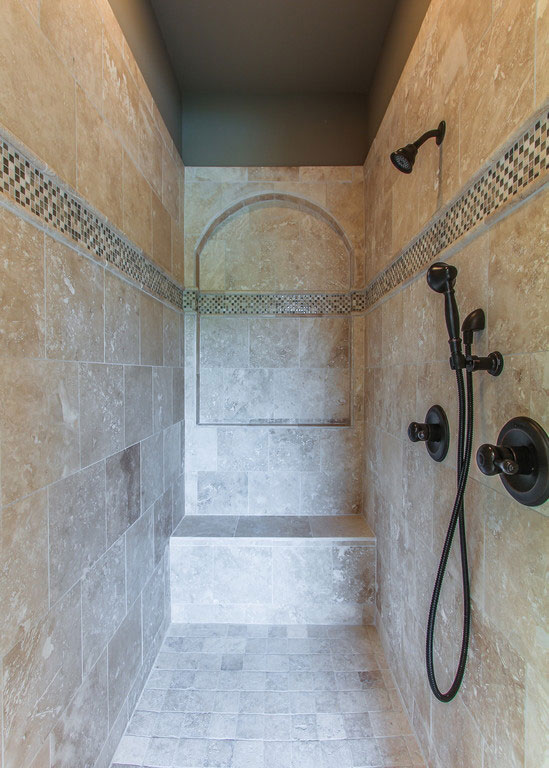 Shower in a home at The Governors Club