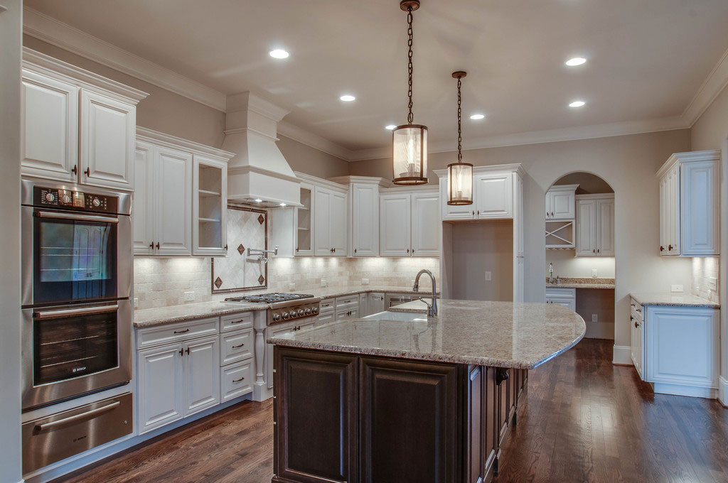 Hampton Reserve kitchen view, custom homes Franklin, TN, Brentwood, Thompson Station, Arrington home builder, new construction, new homes custom home design.