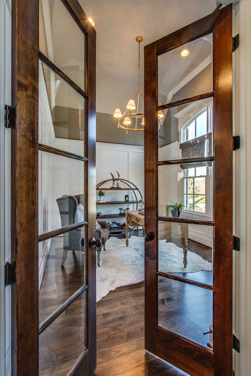 Kings Chapel home french doors, home builder Arrington, TN, Thompson Station, custom homes, new construction, new homes Franklin, Brentwood, TN.