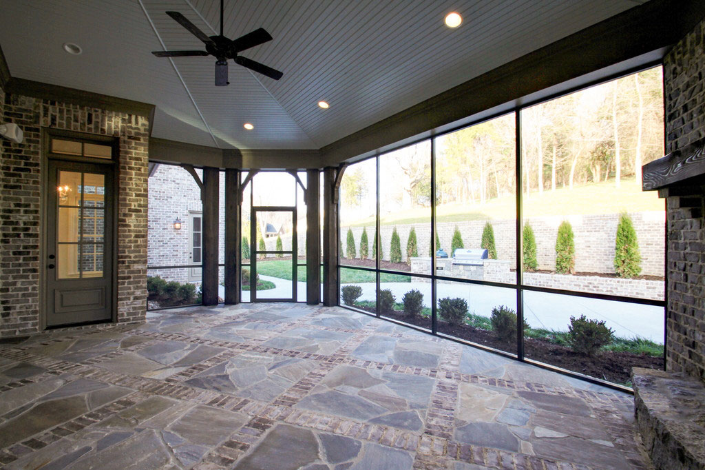 Legends Ridge patio, new homes in Brentwood, TN, Franklin and Arrington, home builder new construction and custom homes.