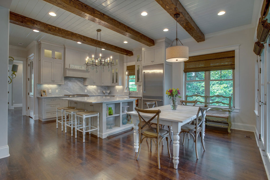 Redwing Farms open kitchen, new construction in Franklin, TN, Arrington and Brentwood, new homes home builder for custom homes.