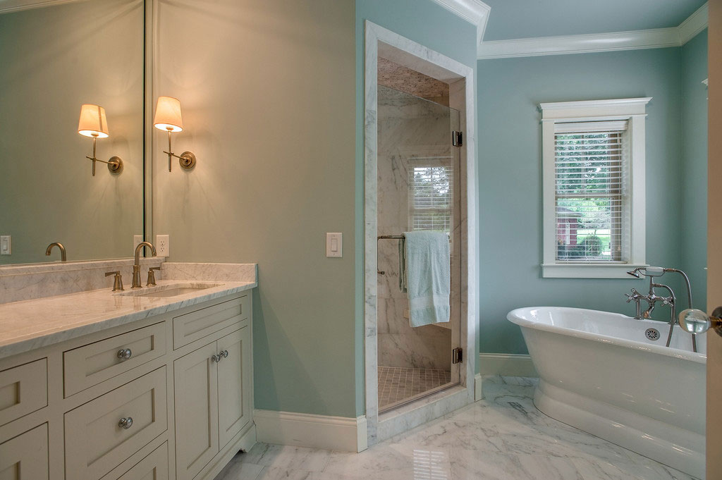 Redwing Farms bath, custom home design home builder in Franklin, TN, Brentwood, Arrington and Thompson Station, new homes, new construction and custom homes.